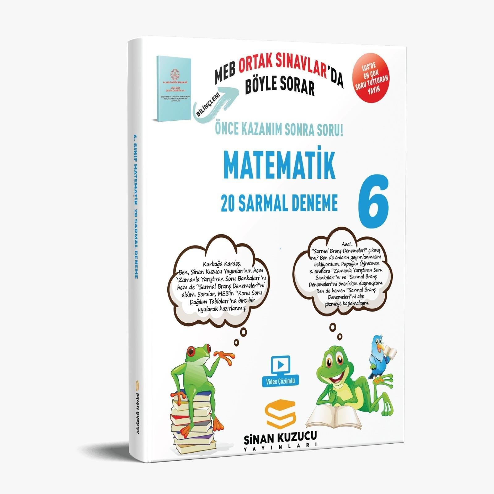 6. SINIF MATEMATİK 20'li SARMAL BRANŞ DENEMESİ sinan kuzucu