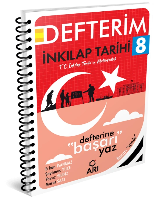 8 Sınıf Sosyalimo Sosyal Bilgiler Defterim - arı yayıncılık