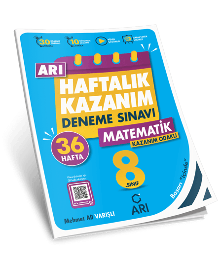 8. Sınıf Matematik Arı Haftalık Kazanım Deneme