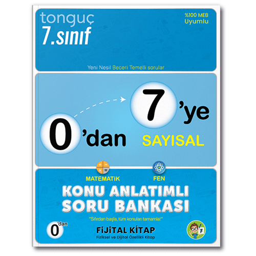 0'dan 7'ye Sayısal Konu Anlatımlı Soru Bankası