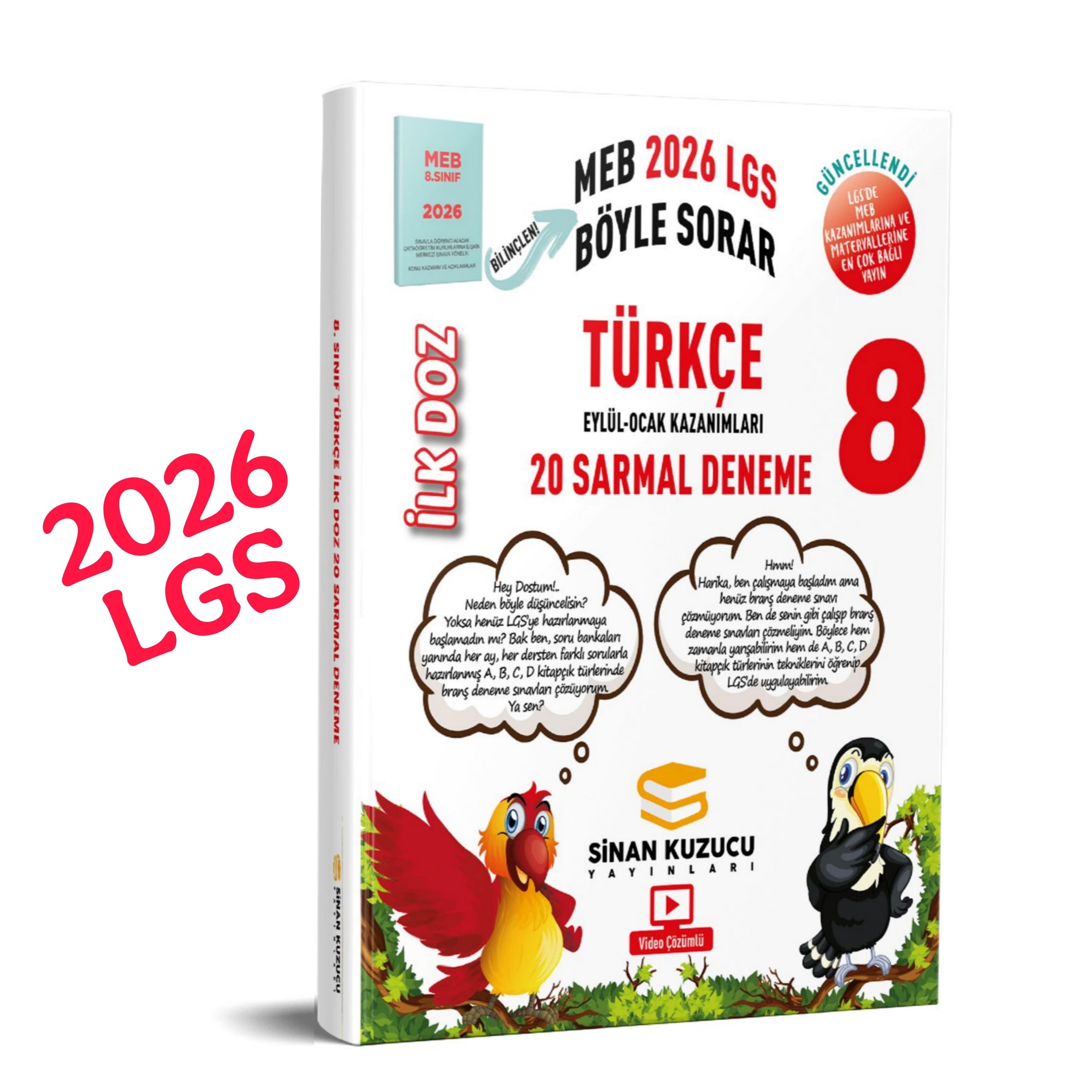 8. Sınıf | İlk Doz Sarmal Branş Denemeleri TÜRKÇE ( 2026 LGS ) - sinan kuzucu