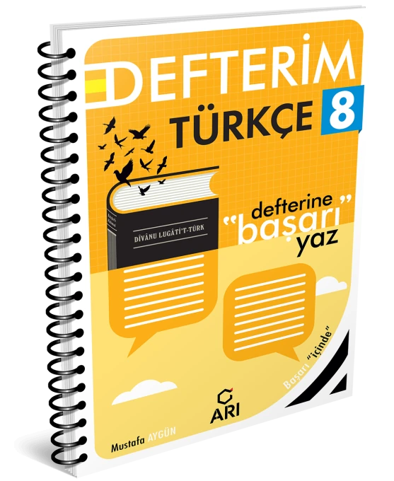 8 Sınıf Türkçemino Türkçe Defterim - arı yayıncılık