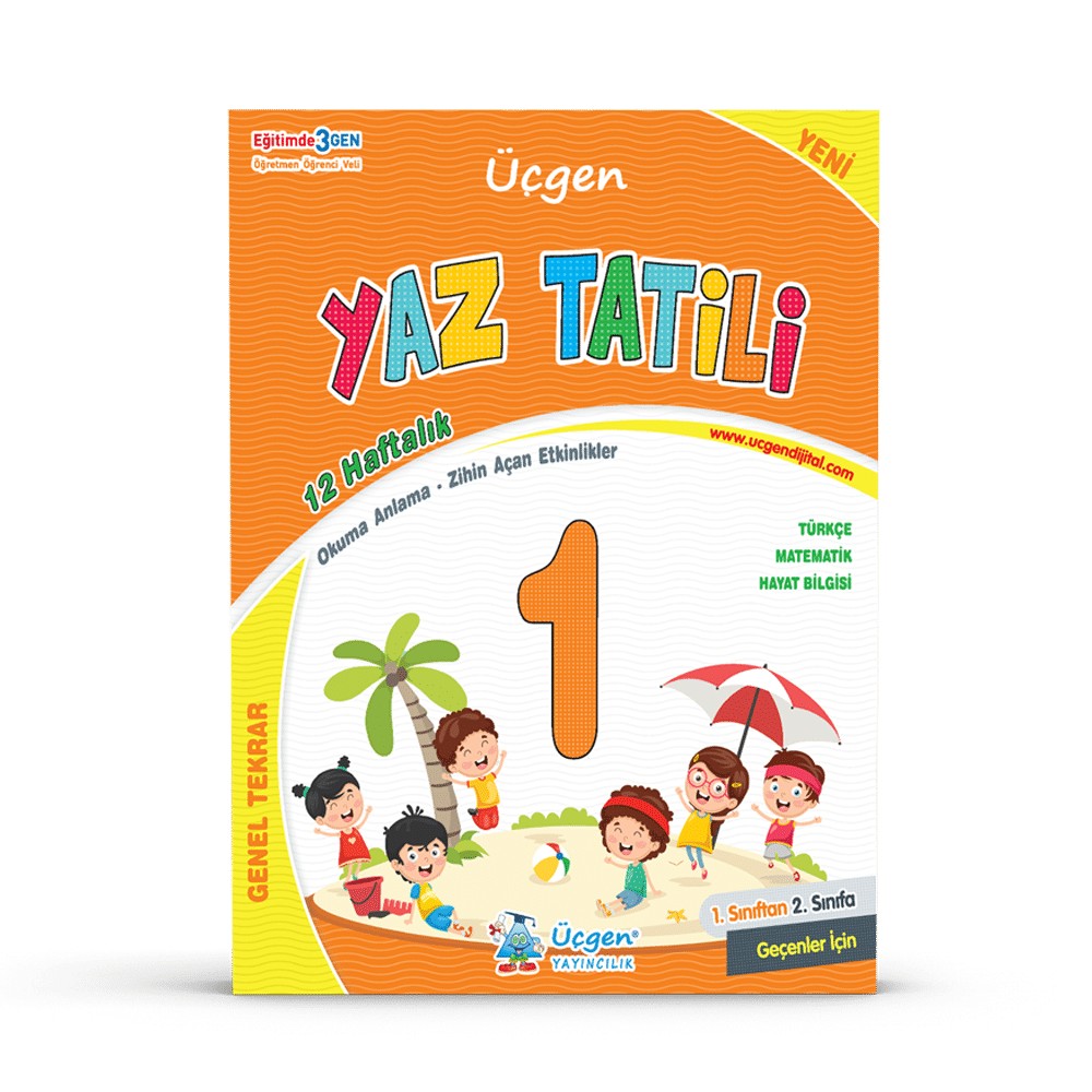 1.SINIF – YAZ TATİLİ – 12 Haftalık Tekrar