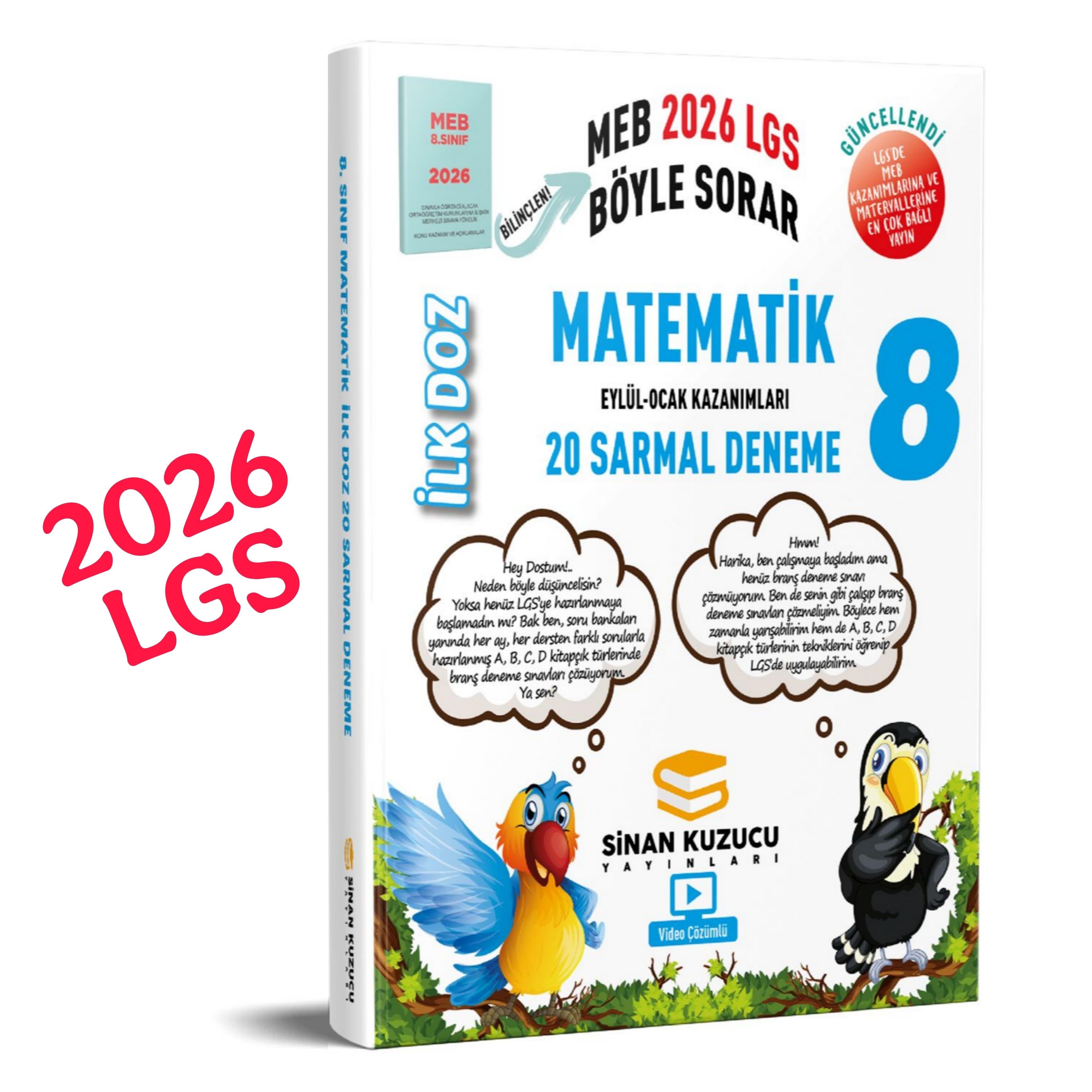 8. Sınıf | İlk Doz Sarmal Branş Denemeleri MATEMATİK ( 2026 LGS ) - sinan kuzucu