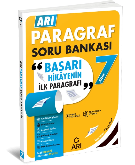 7 Sınıf Ari Paragraf Soru Bankası - arı yayıncılık