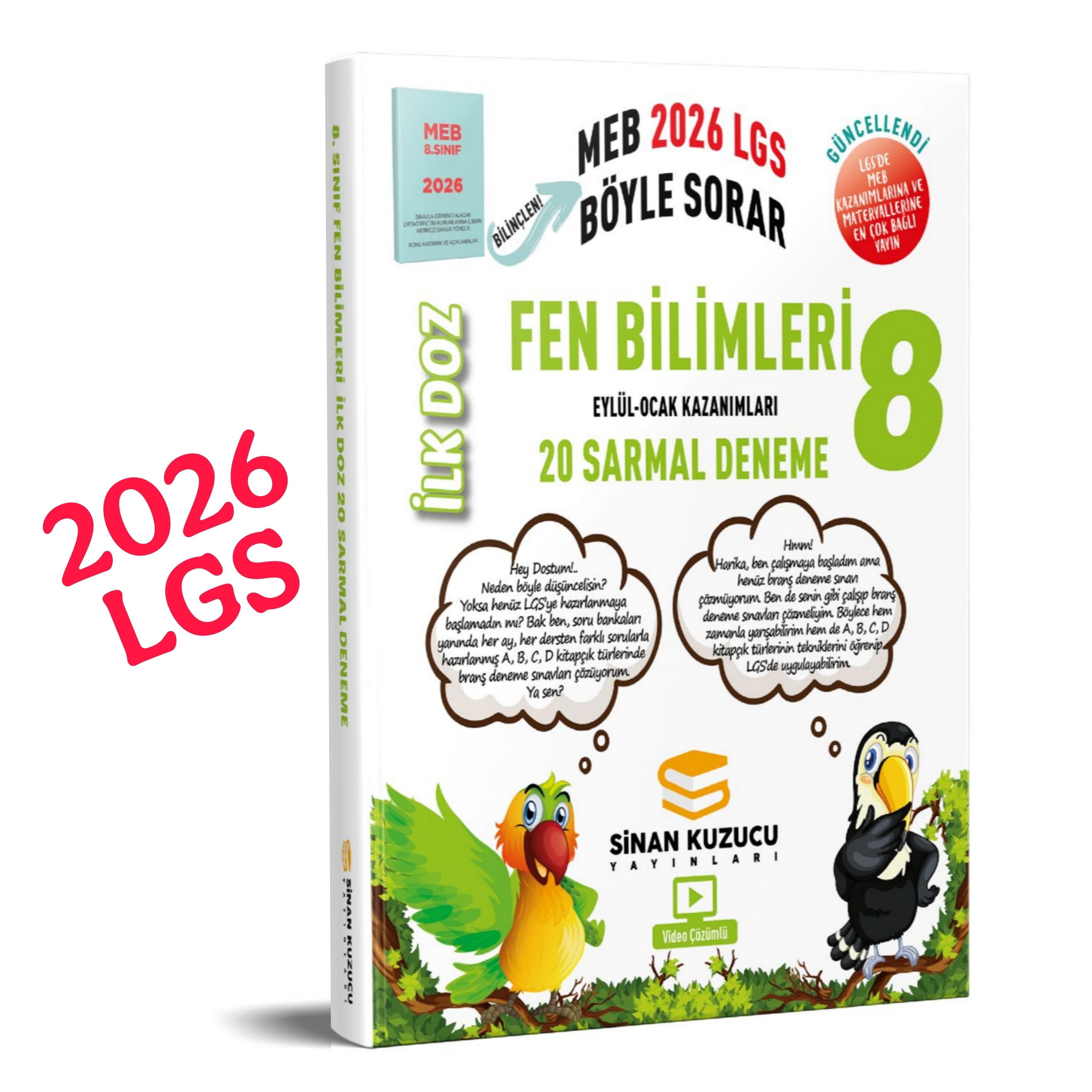 8. Sınıf | İlk Doz Sarmal Branş Denemeleri FEN BİLİMLERİ ( 2026 LGS ) - sinan kuzucu