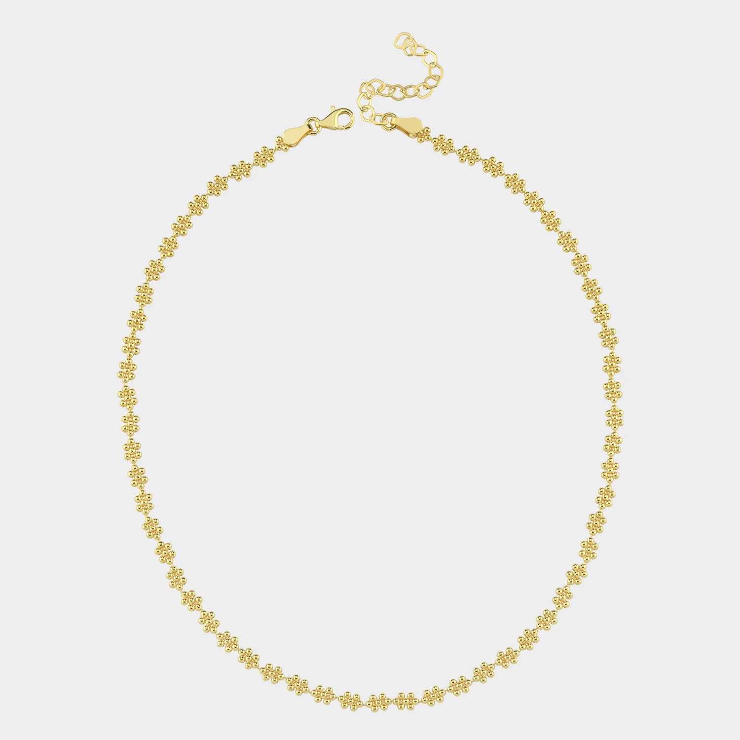 Flower Ball Necklace