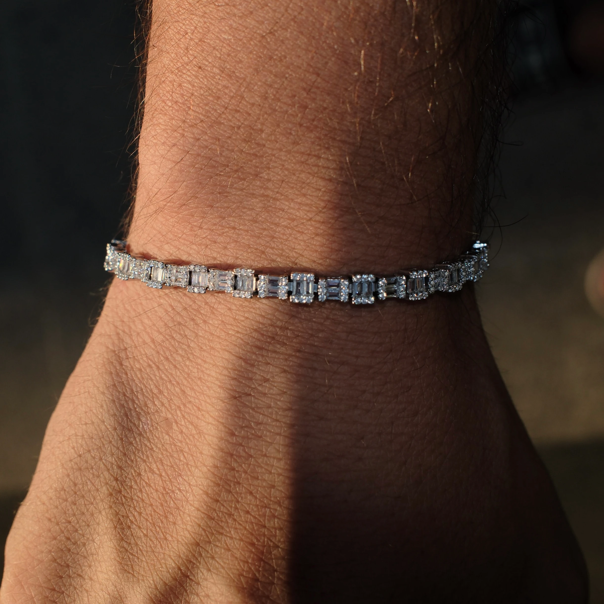 Baguette Tennis Bracelet