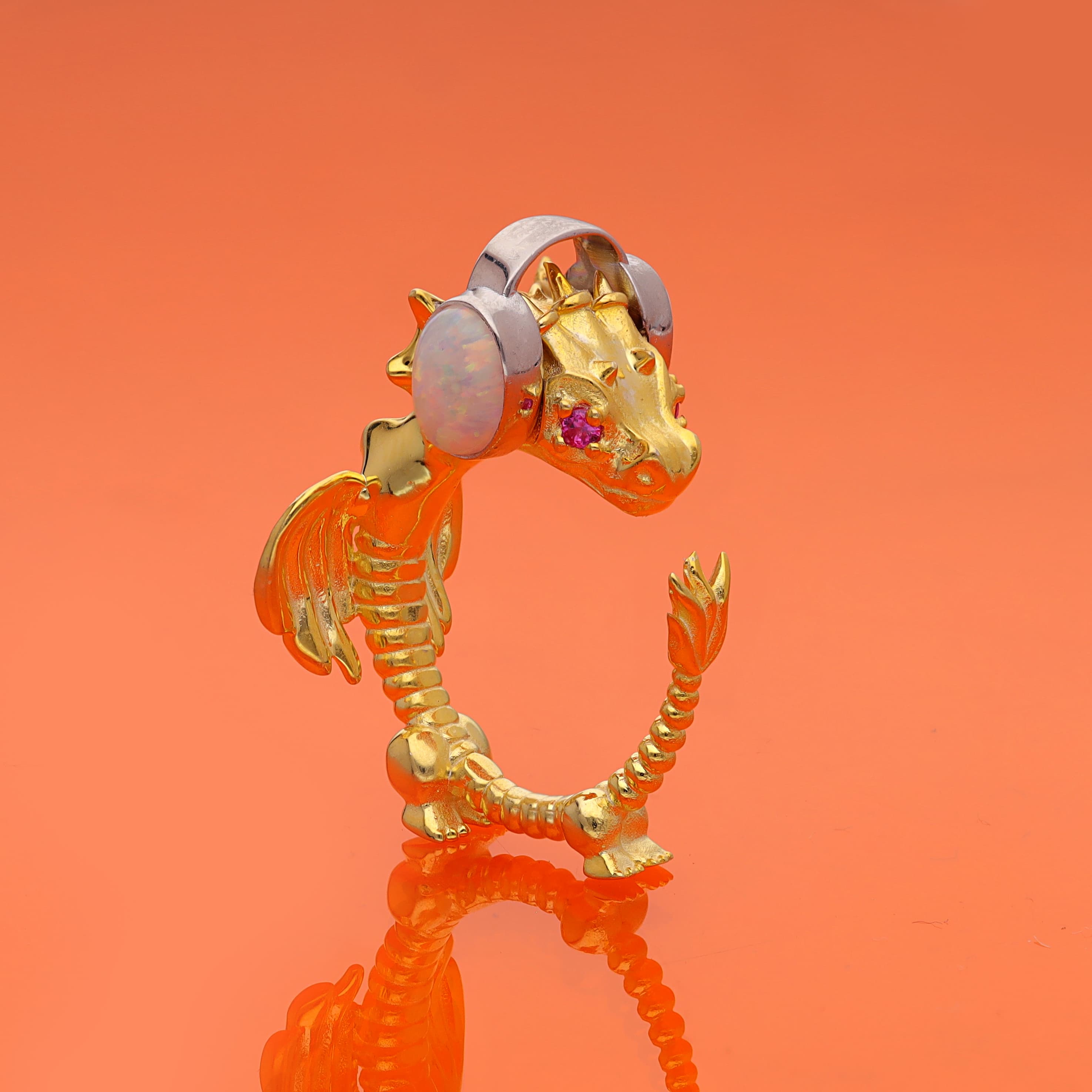 Baby Dragon Ring - GOLD