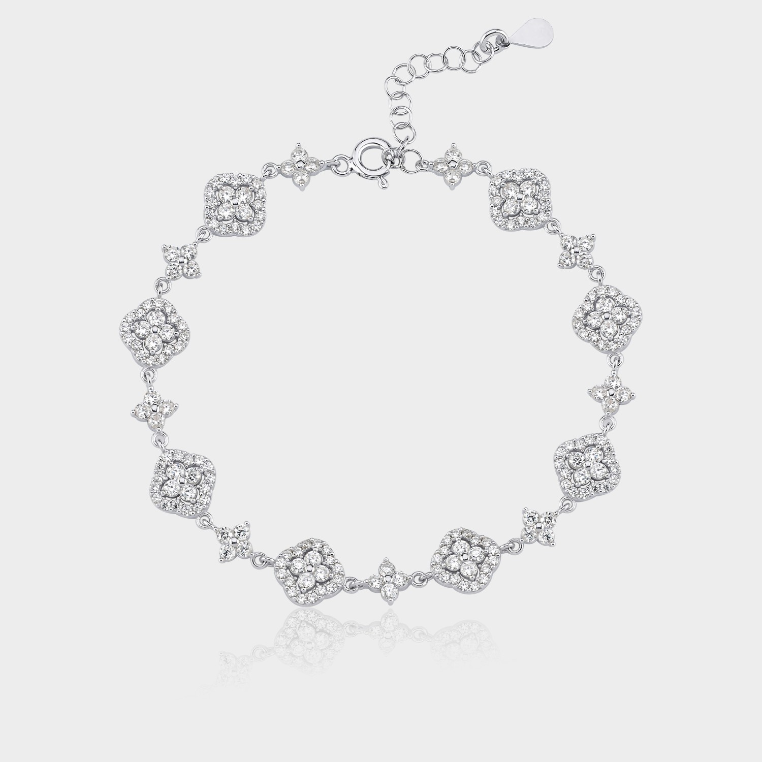Four Star Tennis Bracelet