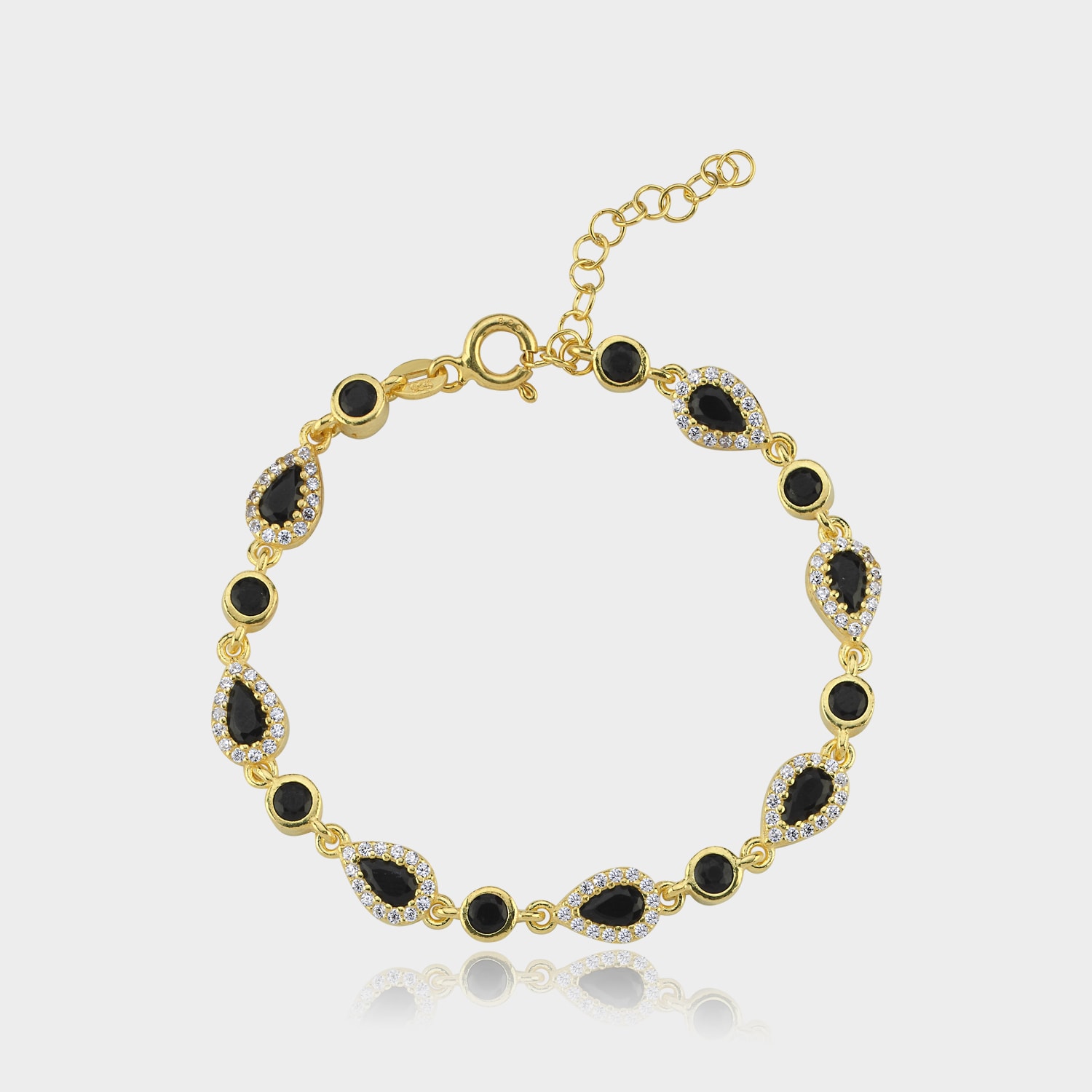 PEAR BRACELET - BLACK