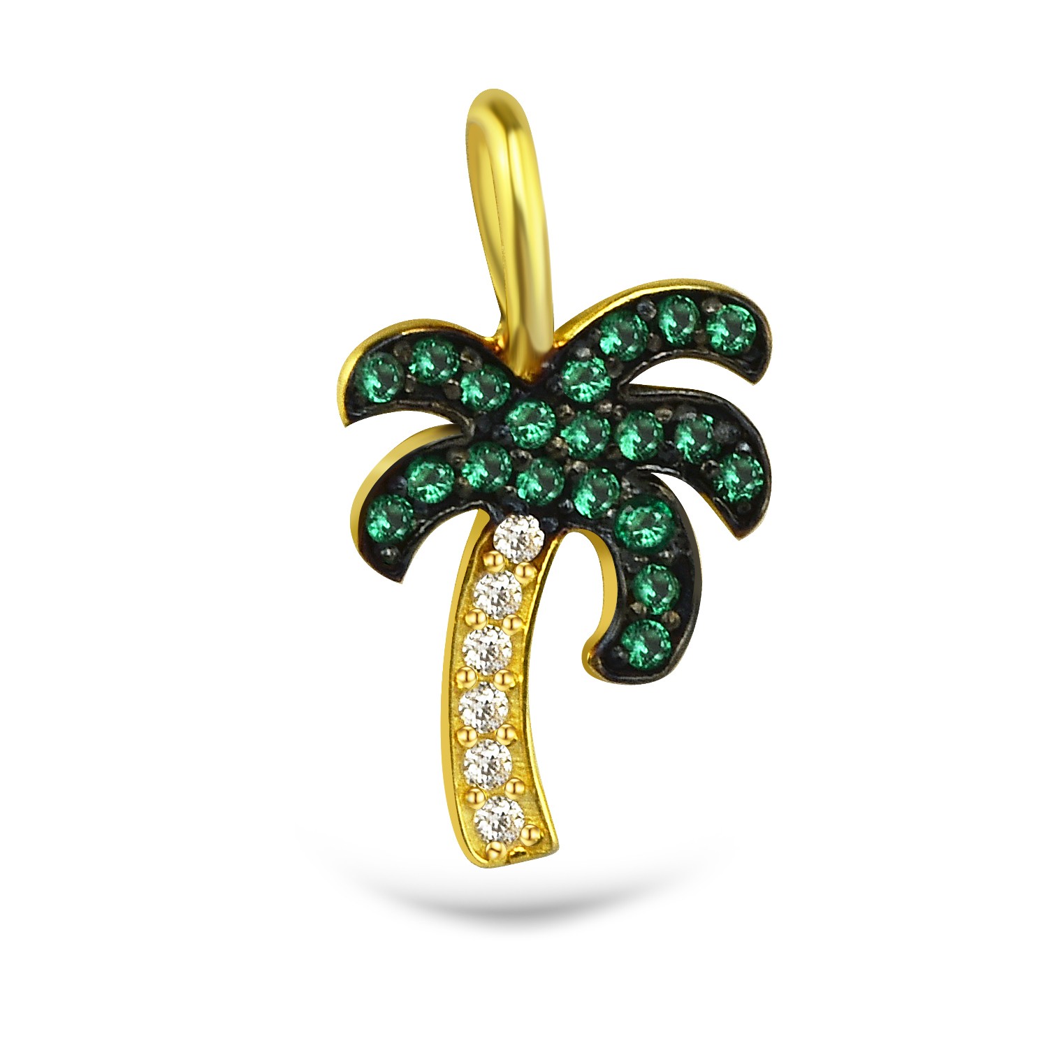 MINI PALM TREE CHARM