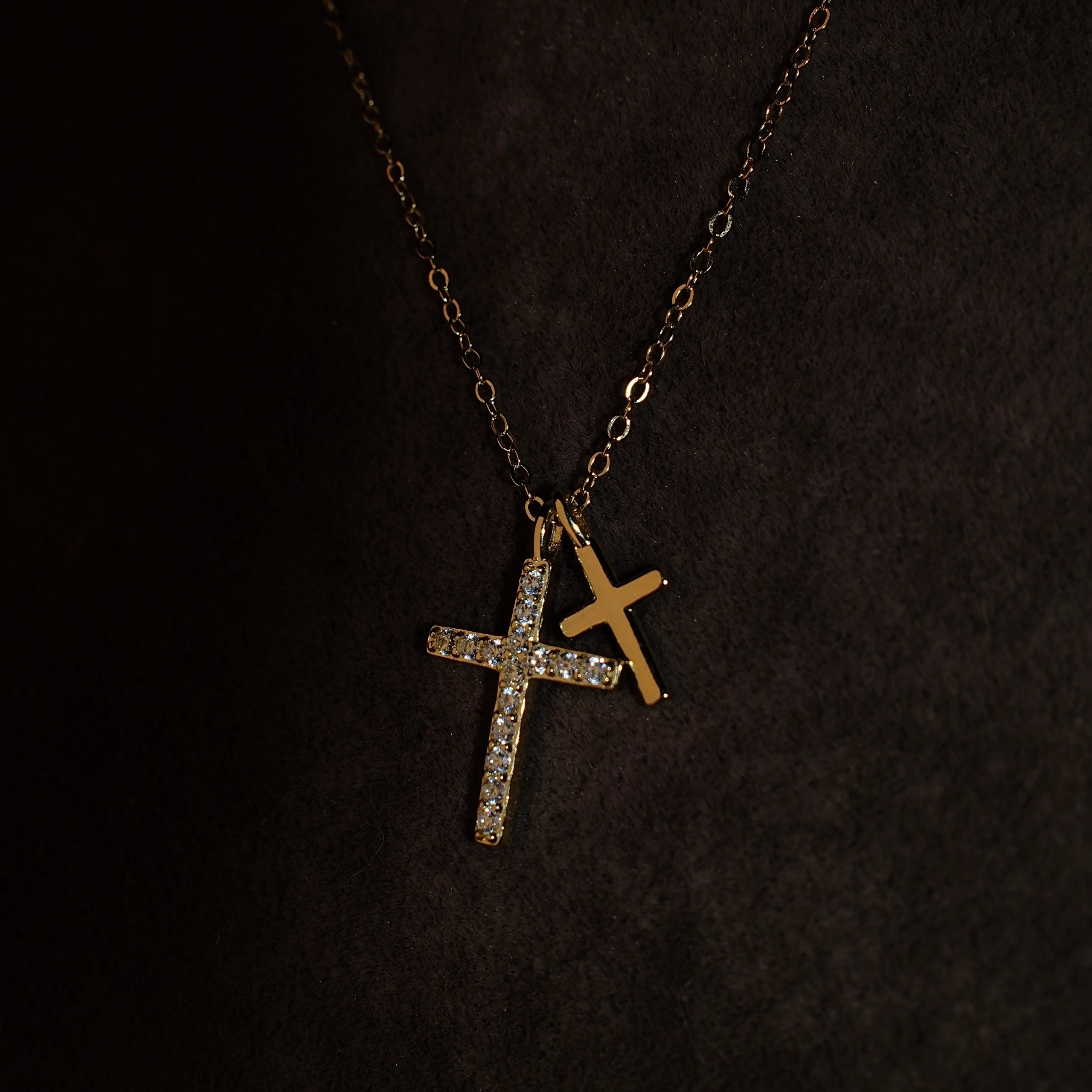 Cross Charm Necklace