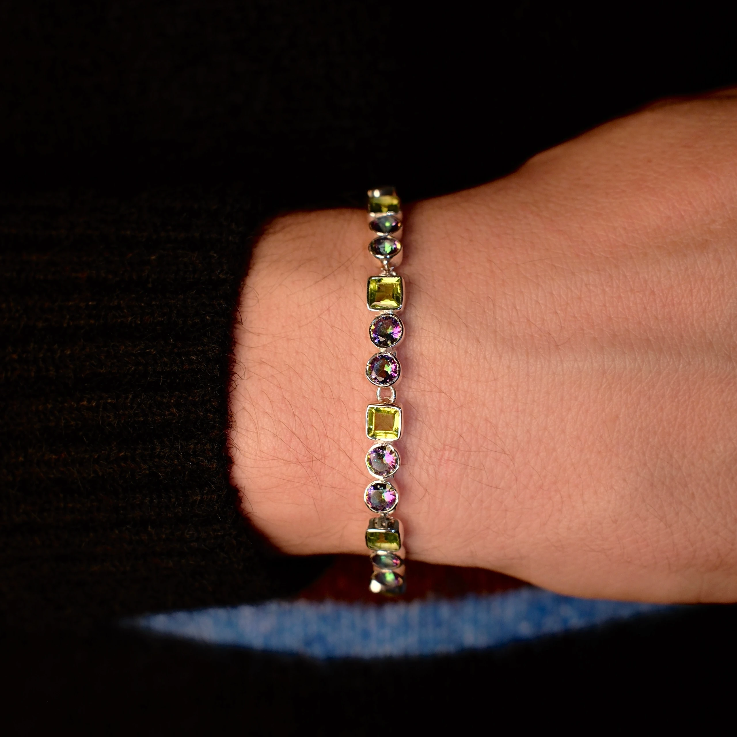 Mystic Topaz and Peridot 