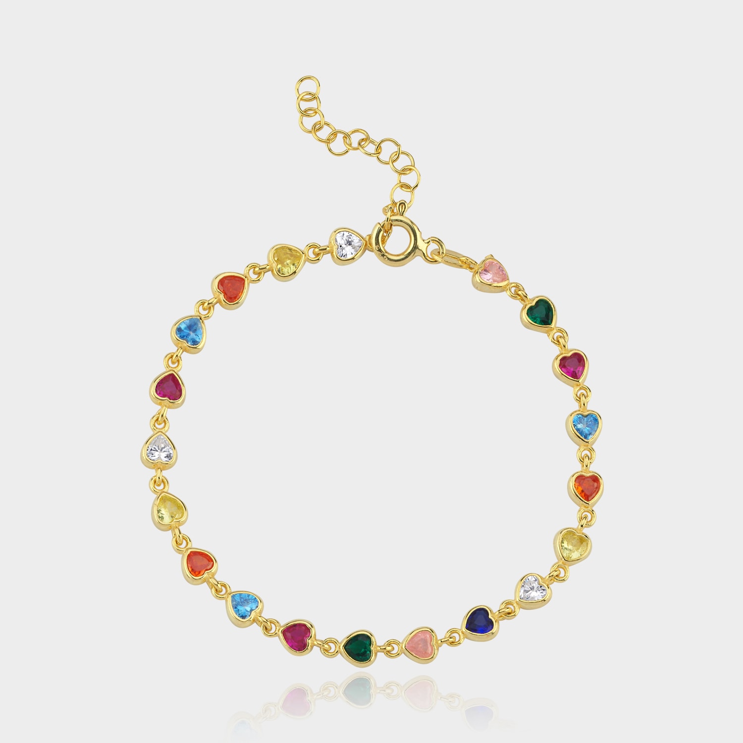 The Repeating Heart Bracelet