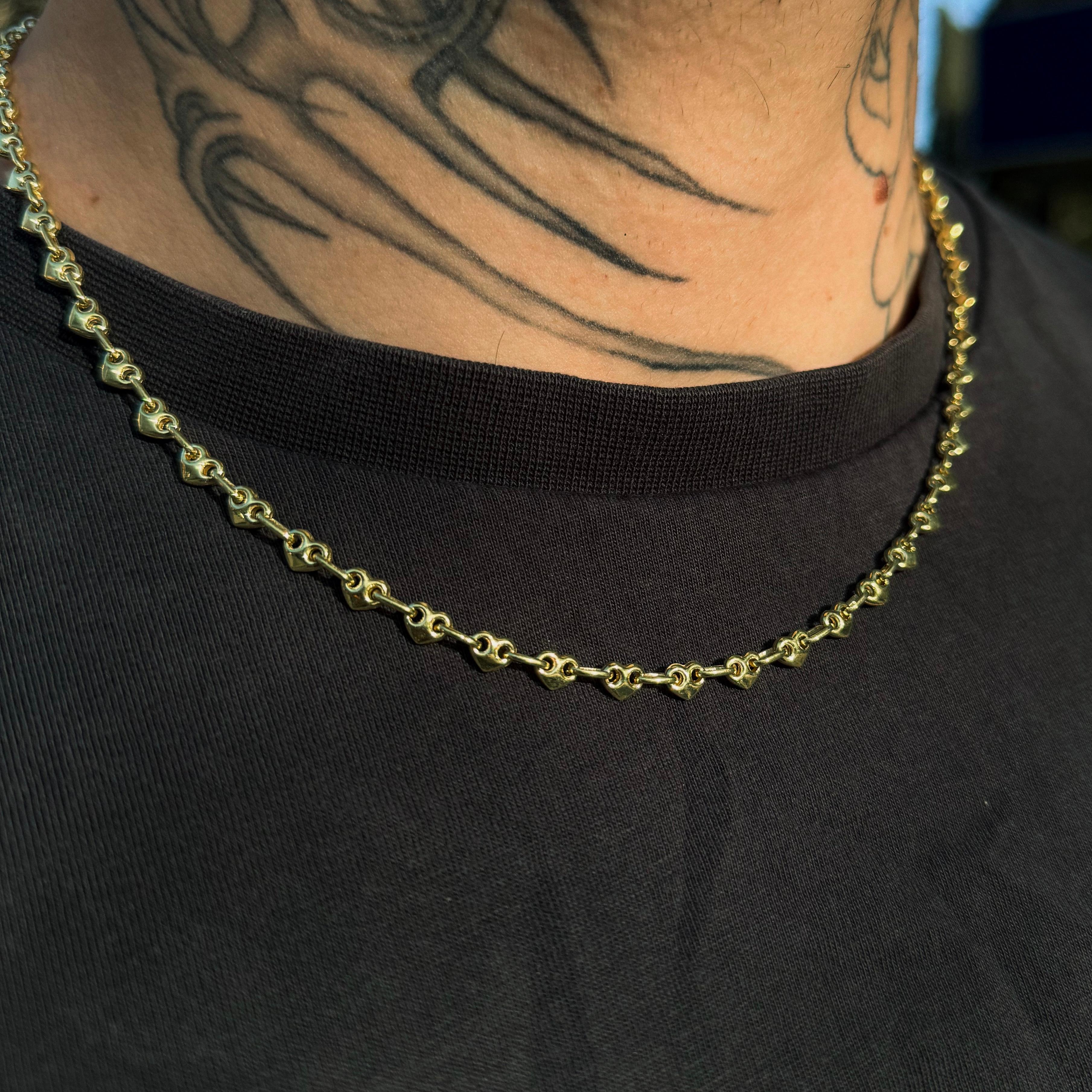 Repeating Heart Necklace