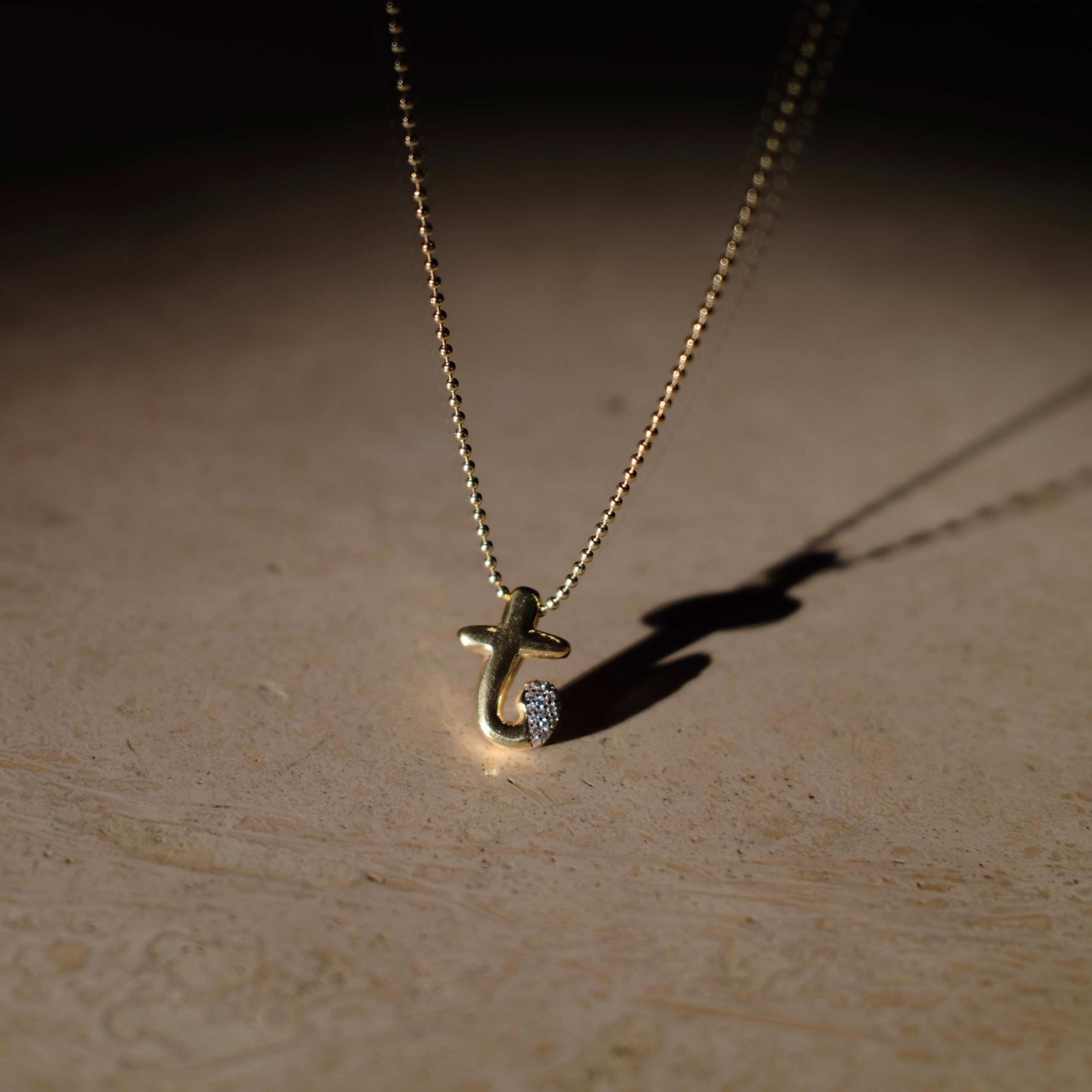 Custom Letter Pendant