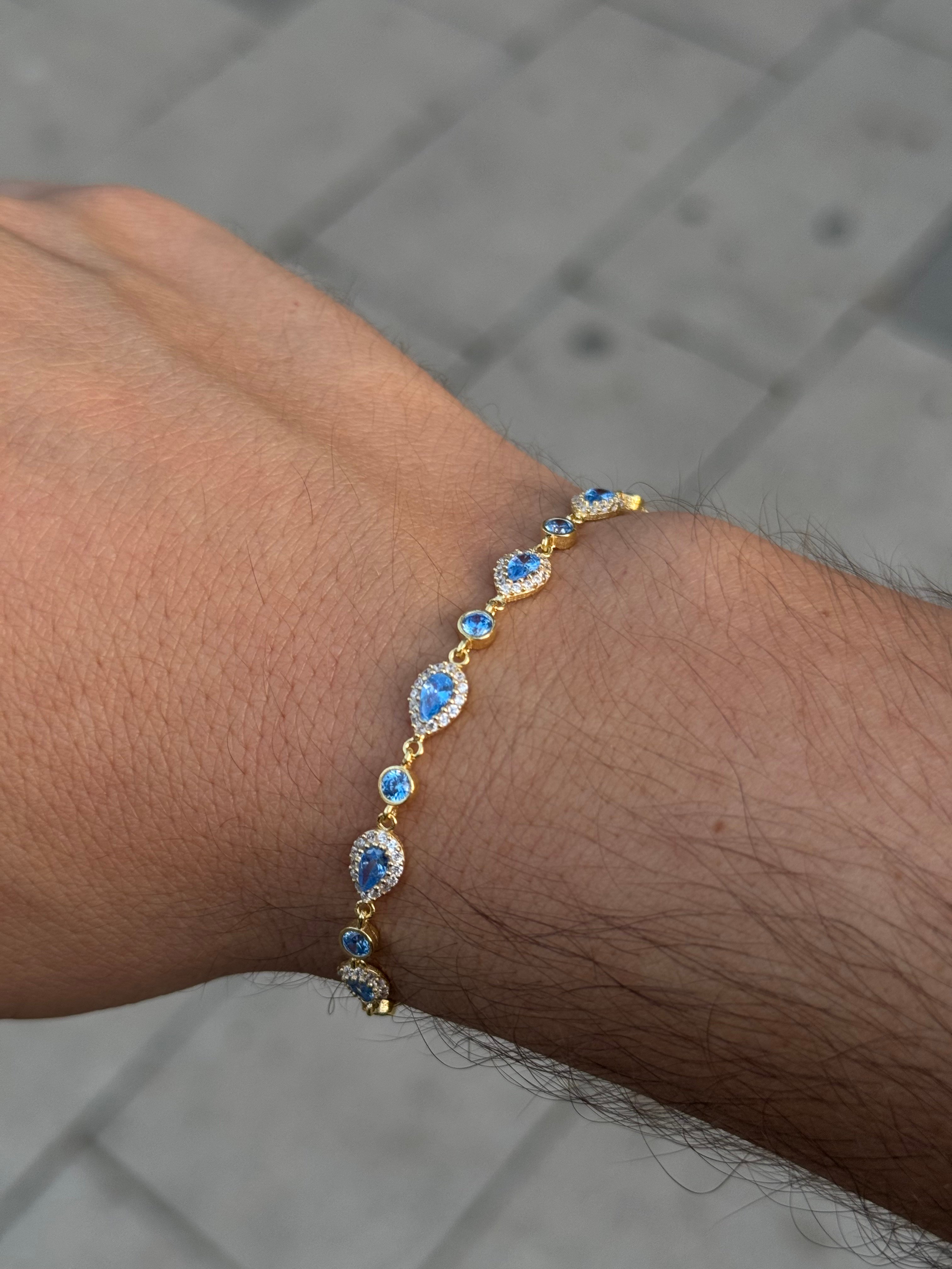 PEAR BRACELET - BLUE