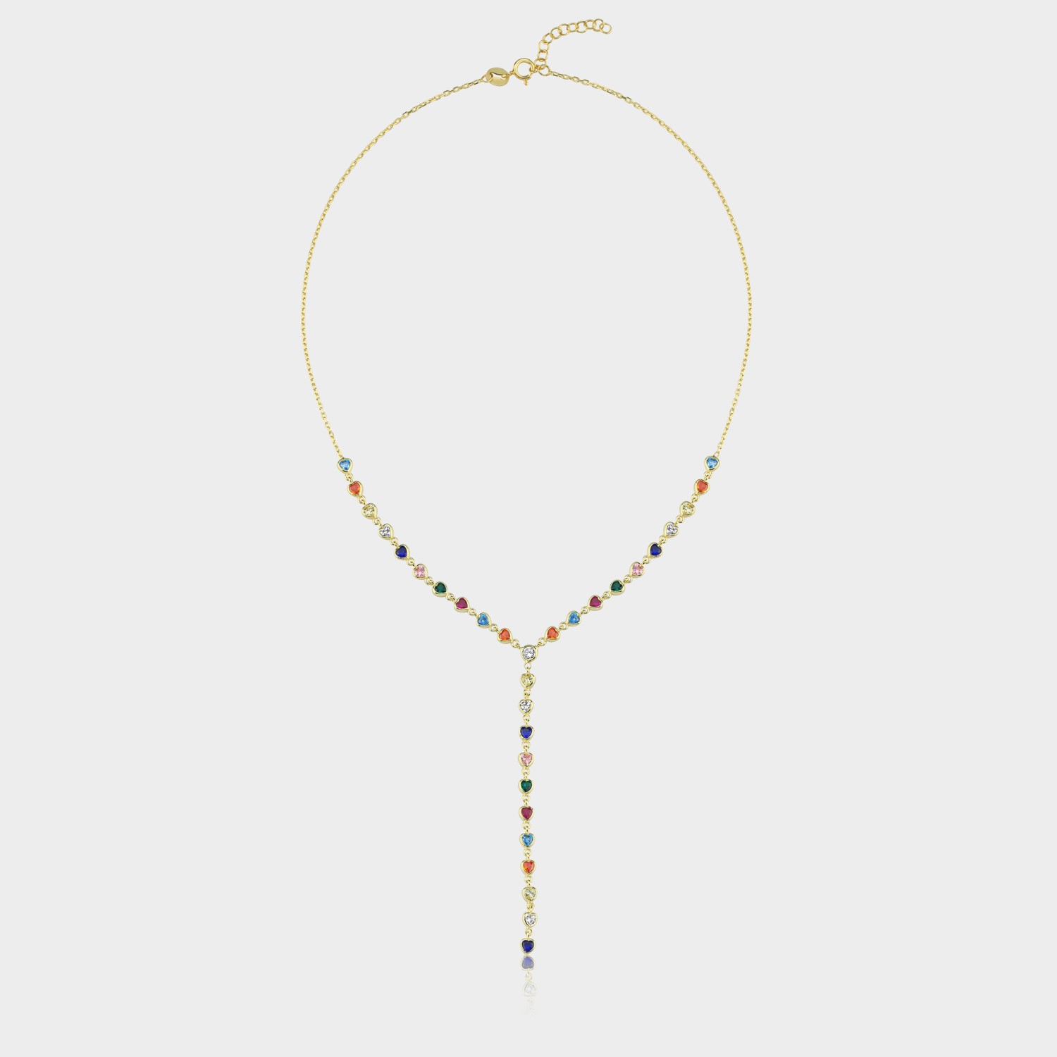 Heart Y Necklace