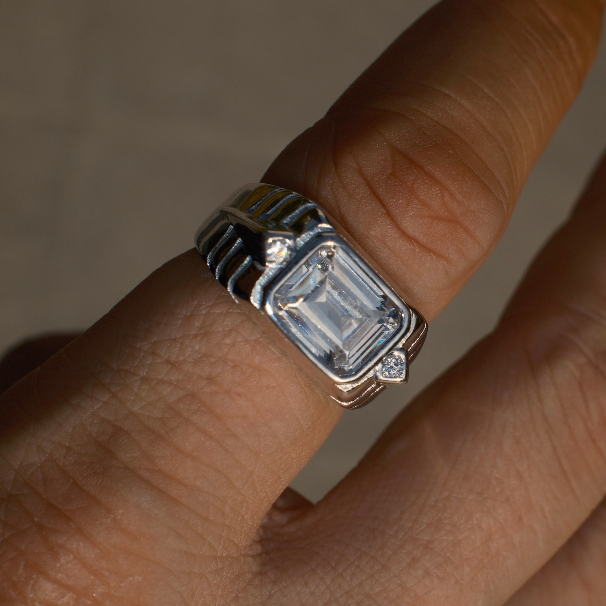 Emerald Cut Ring