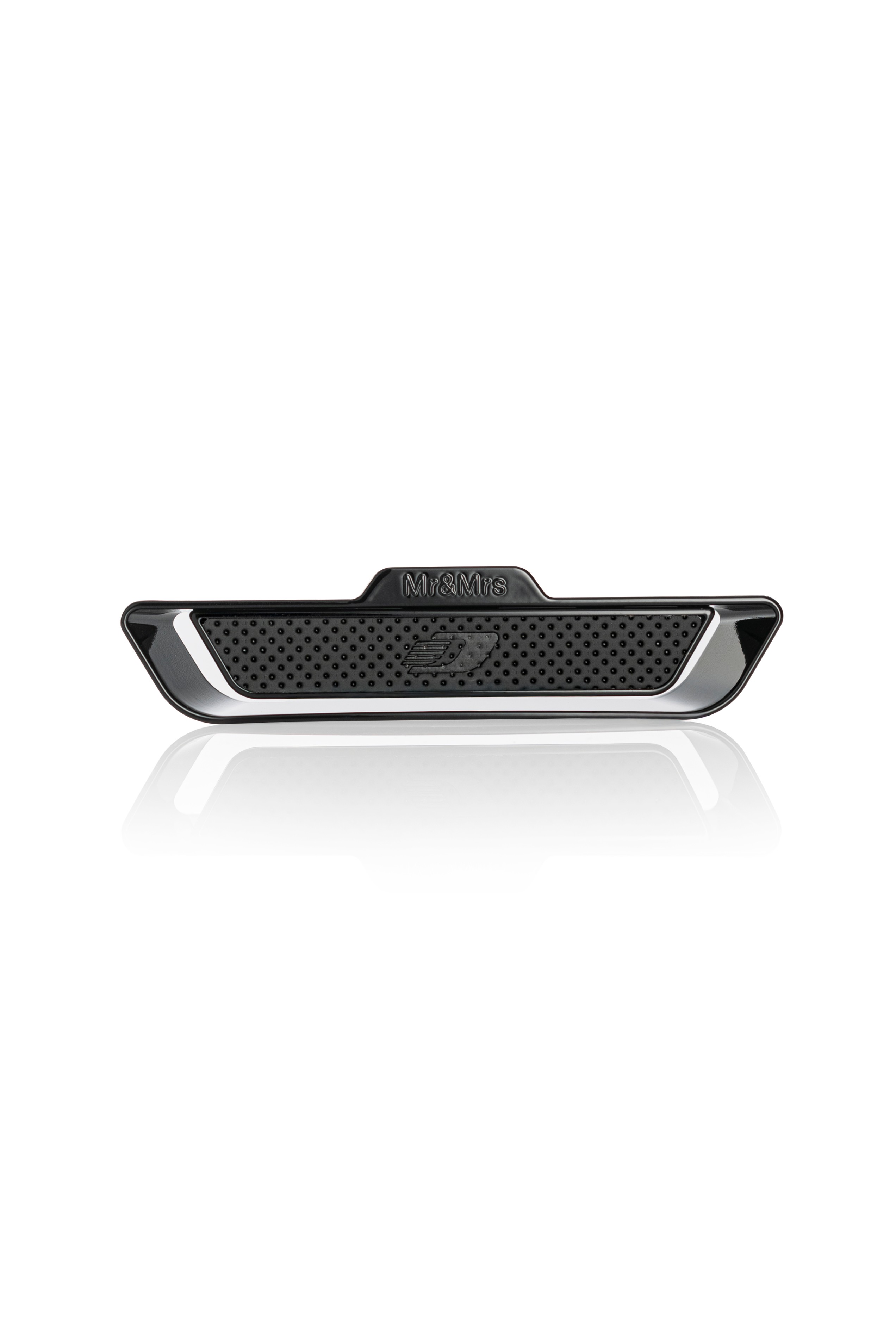 Evo - Perforated Leather Glossy Black