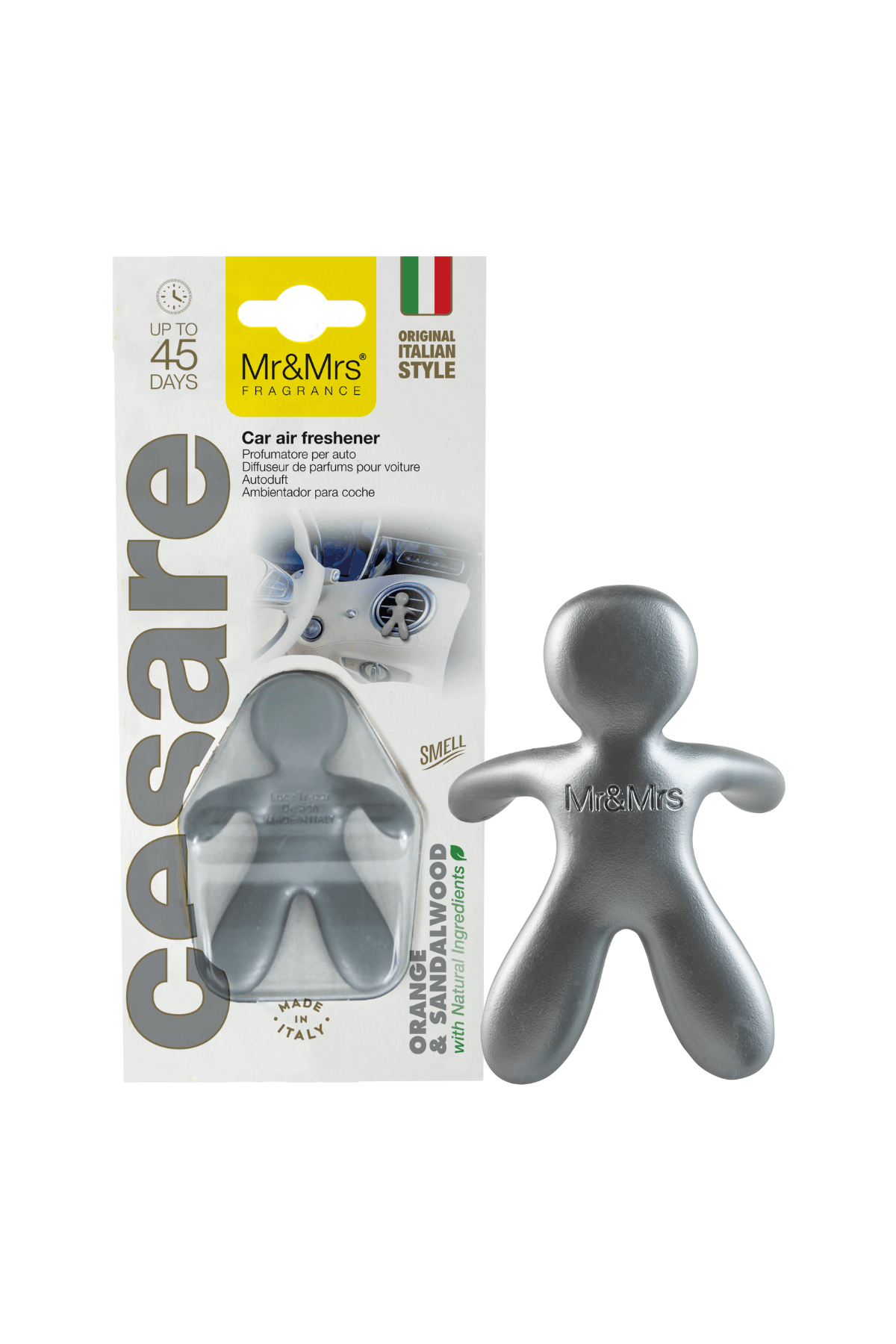 Cesare - Orange & Sandal
