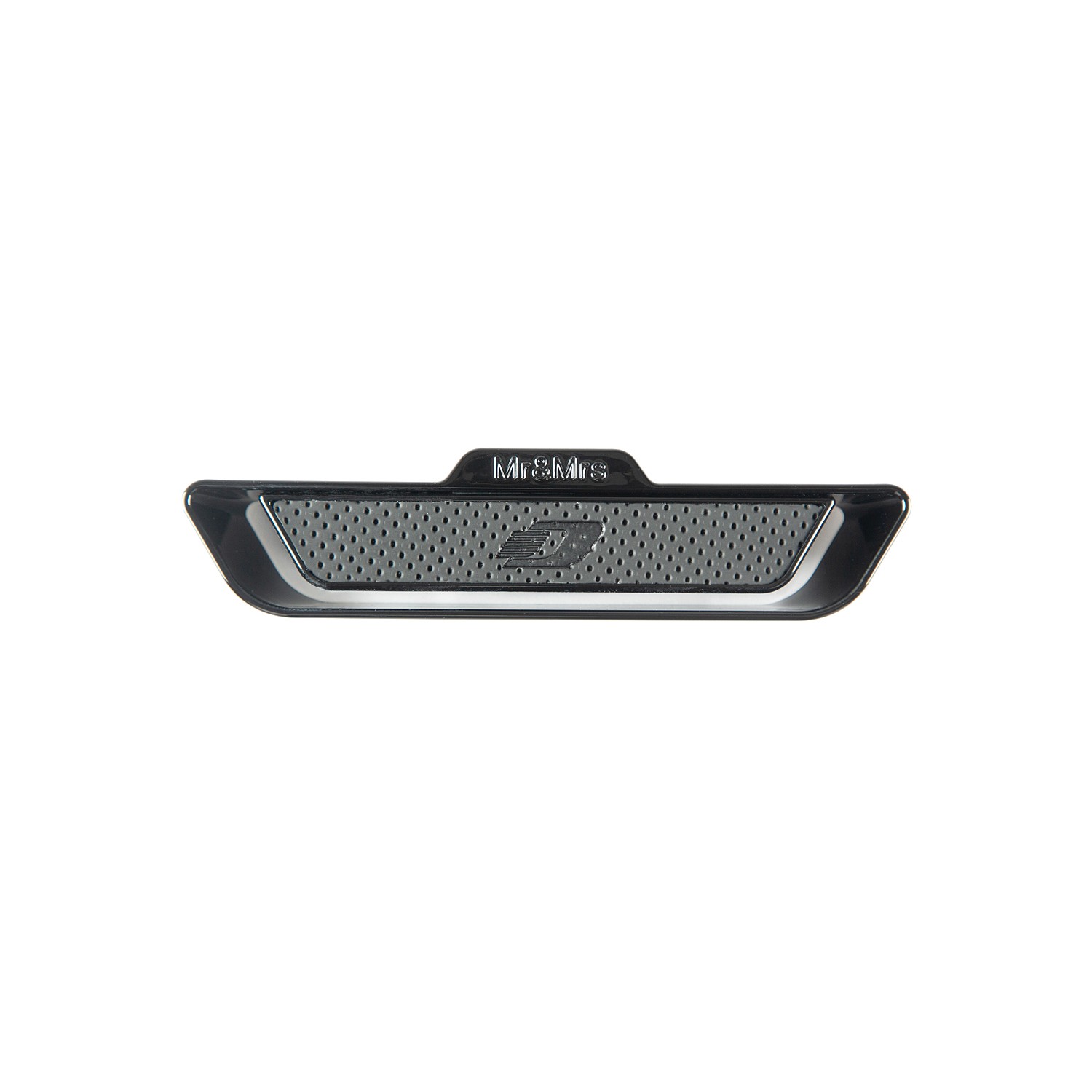 Evo - Perforated Leather Glossy Black
