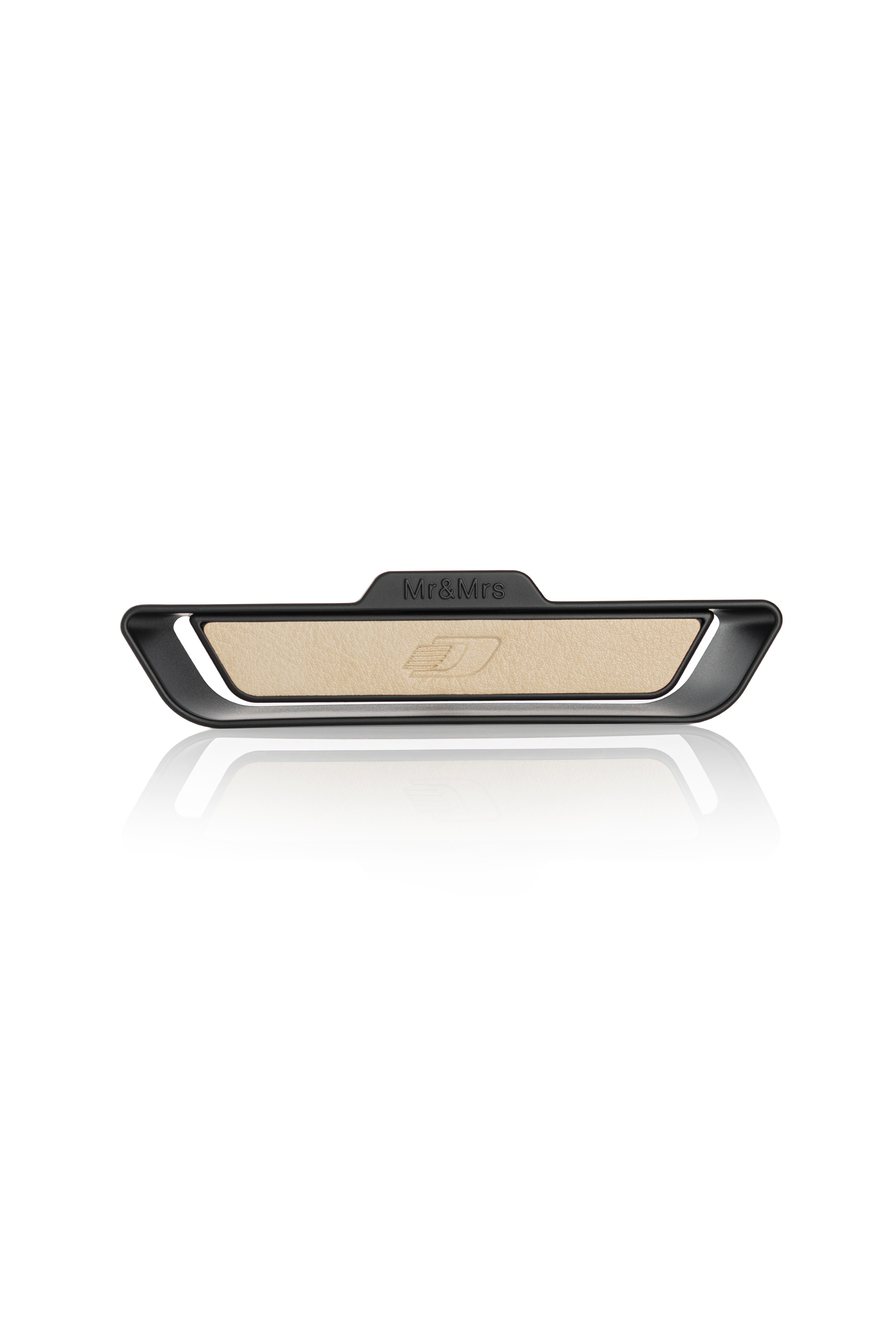 Evo - Clear Leather Matt Black