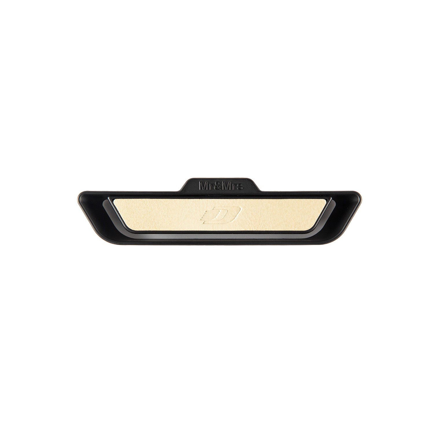 Evo - Clear Leather Matt Black