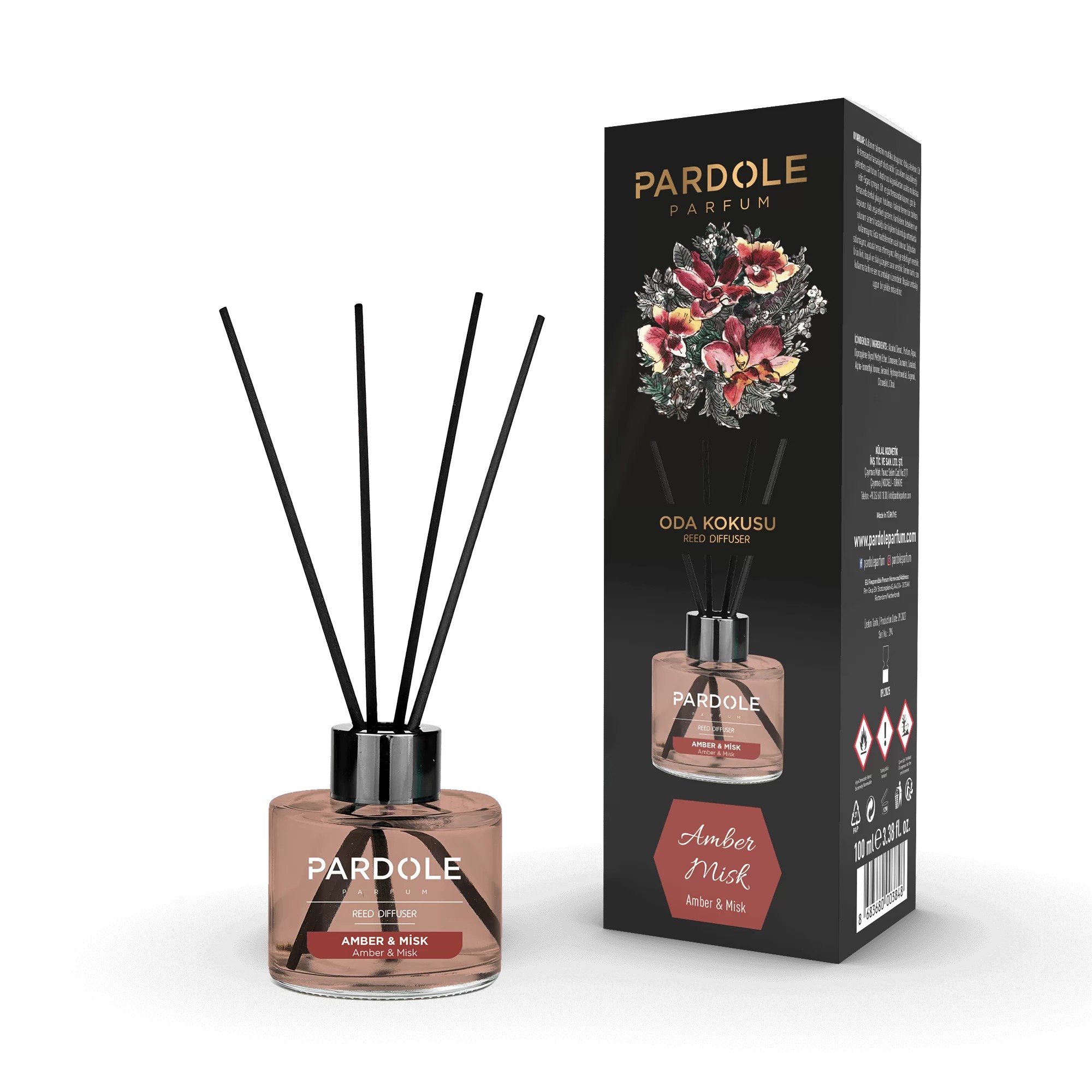 Oda Kokusu Amber&Misk 100ml.