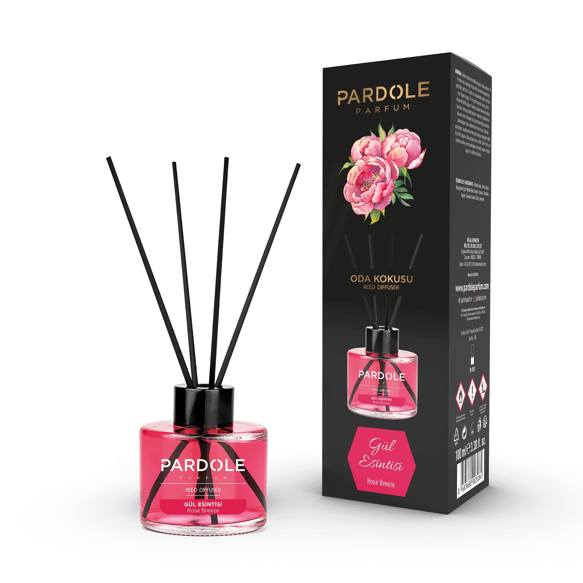 Oda Kokusu Gül Esintisi 100ml.