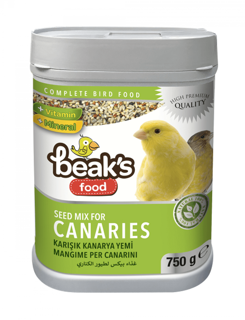 BEAKS Kanarya Yemi 750 Gr