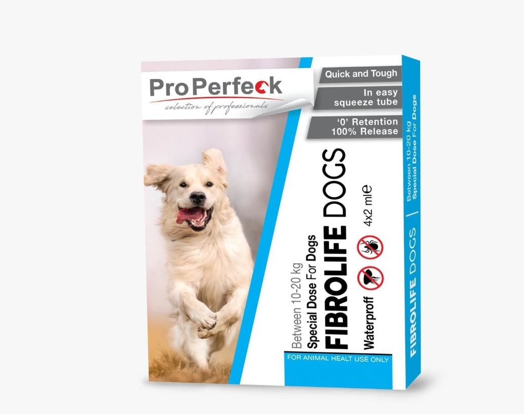 Pro Perfeck Bitkisel Köpek 10-20 Kg Dış Parazit Damlası (Bit ve Pire) 4 X 2 ML