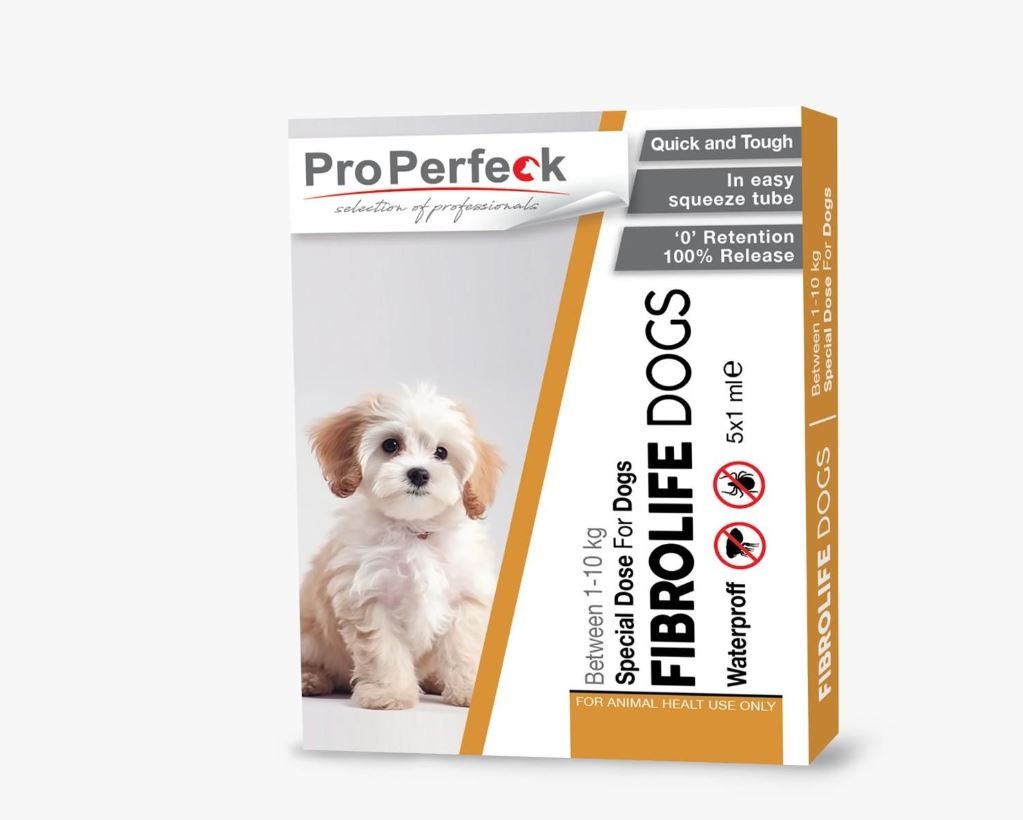 Pro Perfeck Bitkisel Köpek 1-10 Kg Dış Parazit Damlası (Bit ve Pire) 5 X 1 ML