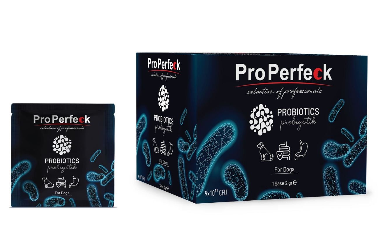 PRO PERFECK PROBİYOTİK 2 GR X 30 ADET Köpekler İçin Sindirim Sistemi Düzenleyici -Bağışıklık Güçlendirici