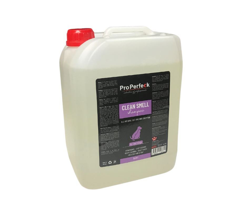 Pro Perfeck Clean Smell Kötü Kokular İçin Kedi Köpek Şampuanı 5 Litre