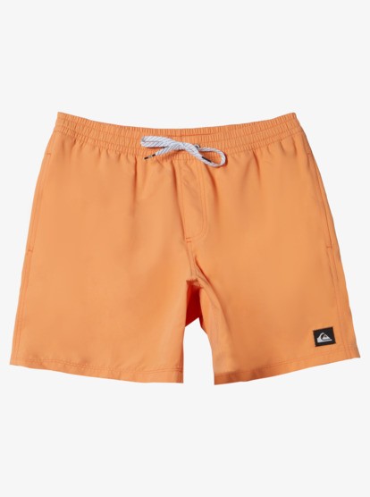 Quiksilver Everyday Solid Volley Erkek Çocuk Yüzme Şortu Turuncu AQBJV03054-NJF0