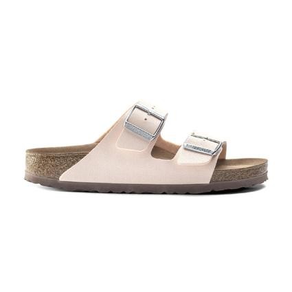 Birkenstock Arızona Bf Earthy Kadın Vegan Mantar Taban Terlik Pembe 1019635