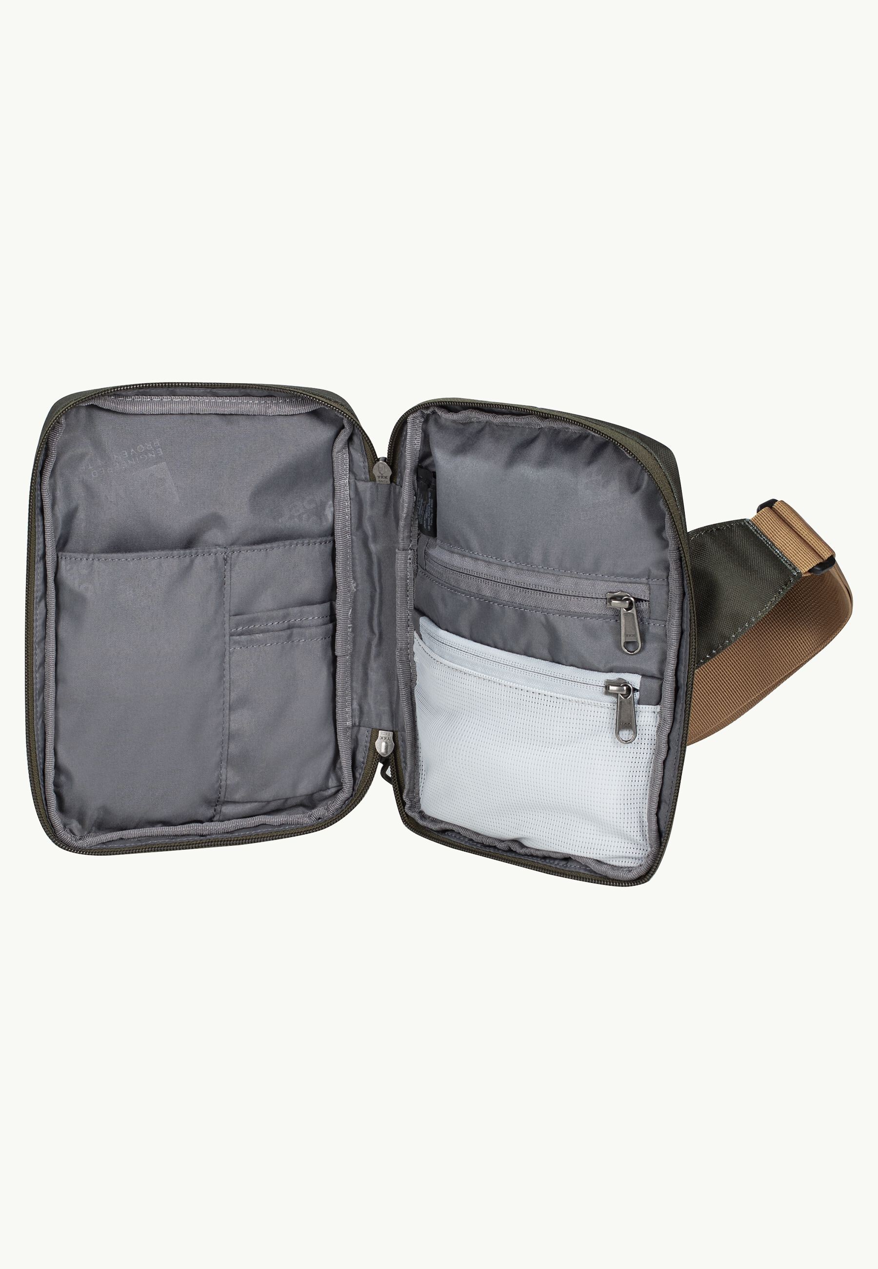 Jack Wolfskin Konya Organizer Unisex Postacı Çanta Haki 8007811-4341