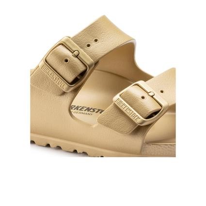 Birkenstock Arizona Eva Glamour Kadın Cift Bantli Plaj Terliği Gold 1022465