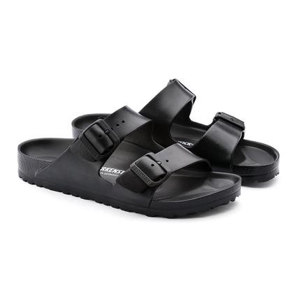 Birkenstock Arizona Eva Kadın Cift Bantli Plaj Terliği Siyah 129421