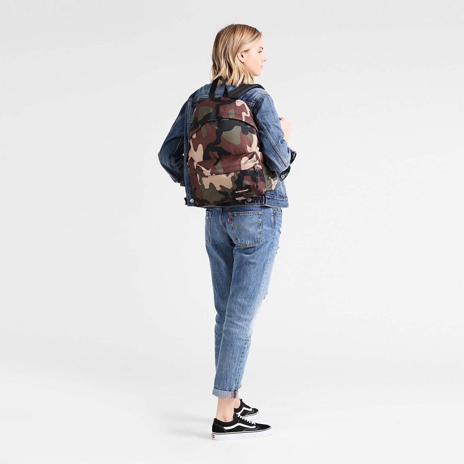 Eastpak Padded Zippl'r Tbl Camo Kamuflaj Sırt Çantasi Ek0a5b74k231