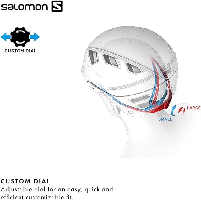 Salomon Spell Unisex Kayak Snowboard Kaskı Beyaz L41523400