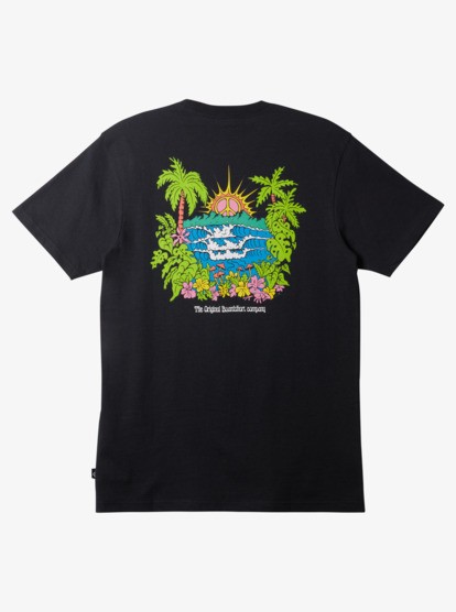 Quiksilver Island Sunrise Erkek Günlük Tişört AQYZT09543