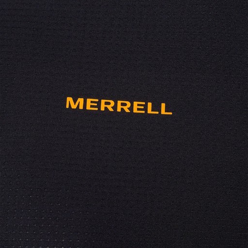 Merrell Tyme Kadın Koşu Tişört Siyah M3TYME