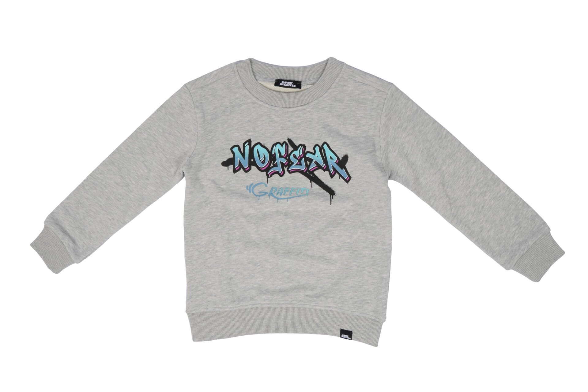 No Fear Erkek Çocuk Baskılı Sweatshirt Gri B500365