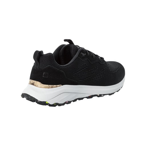 Jack Wolfskin Dromoventure Knit Low Erkek Outdoor Ayakkabı Siyah 4056661-6000