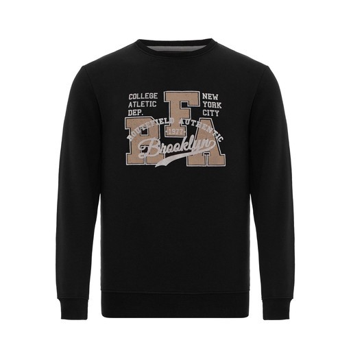 Routefield Holm Erkek Sweatshirt Siyah RFHOLM2223