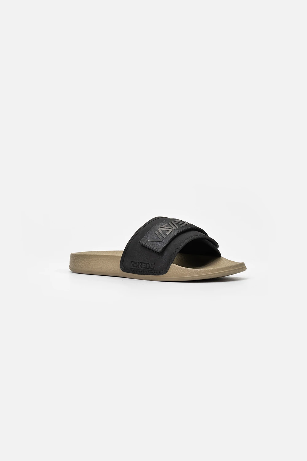 Vaneda Slippers Unisex Bantlı Terlik Siyah 5508