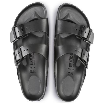 Birkenstock Arizona Eva Metallic Kadın Cift Bantli Plaj Terliği Antrasit 1001498